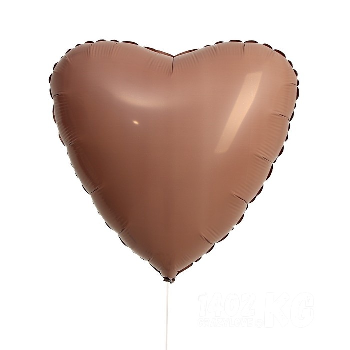 Сердце, шоколад 18"