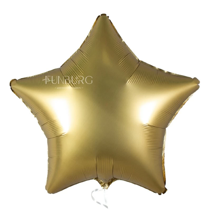 Звезда хром золото 18(*)