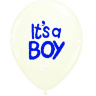 Шарик It`s a Boy! айвори, 12" (30см)*