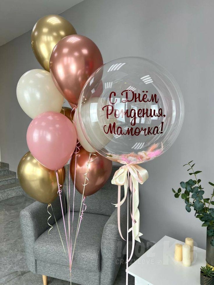 Шарики на день рождения девушки 