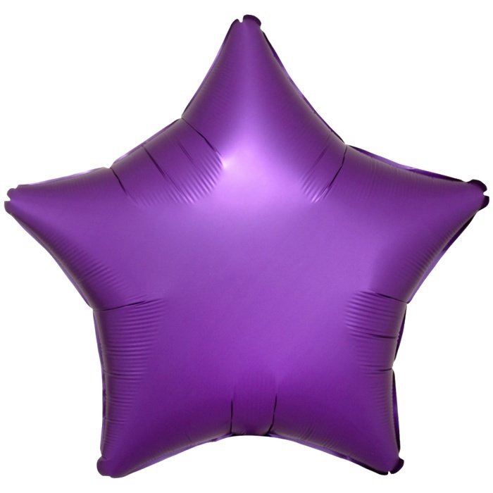 Звезда, фиолетовый матовый 18"(*)