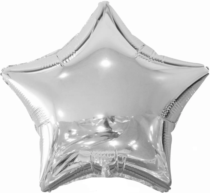 Звезда, серебро 19"(*)
